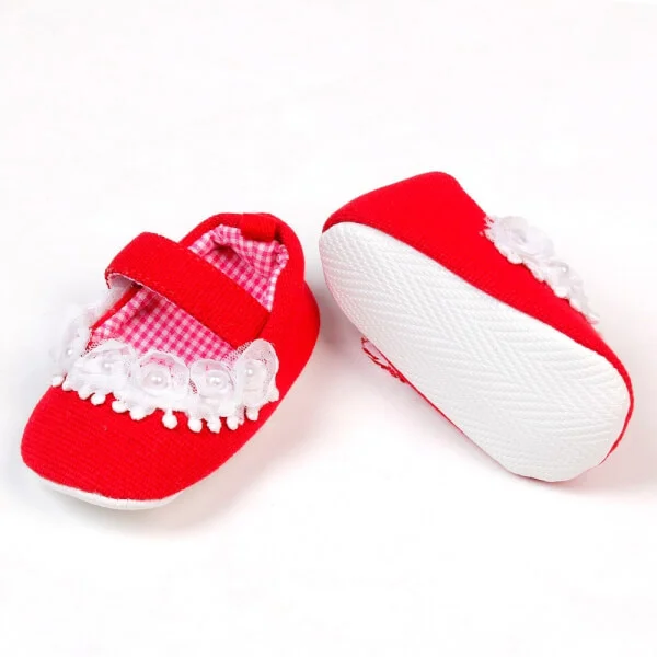 Giày tập đi bé gái CF A059011 Đỏ