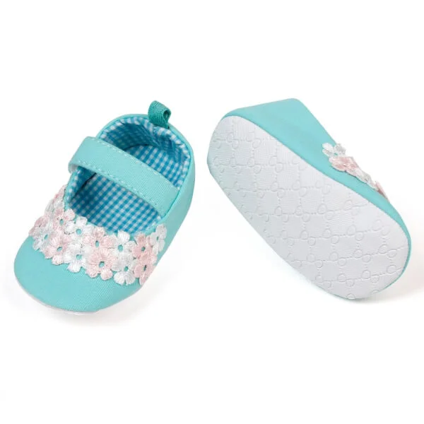 Giày tập đi bé gái CF A079010 Xanh