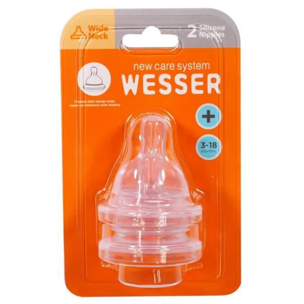 Vĩ 2 núm ty Wesser cổ rộng size +