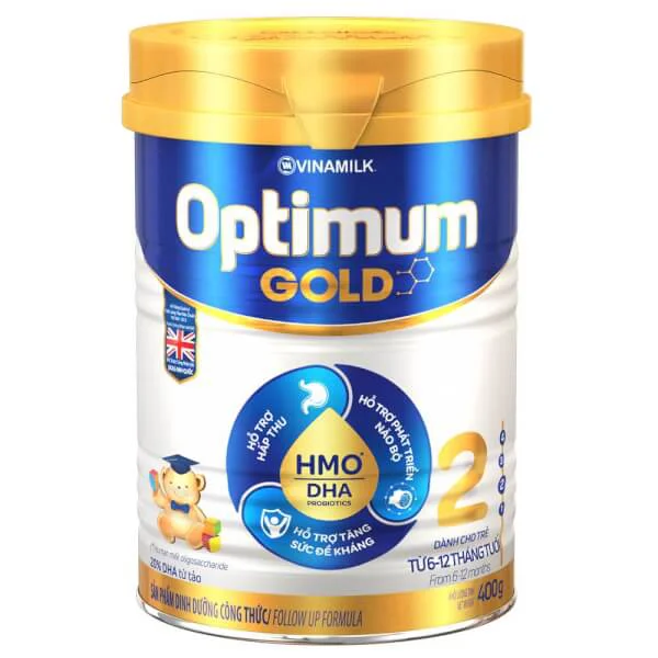 Sữa bột Vinamilk Optimum Gold 2, 400g