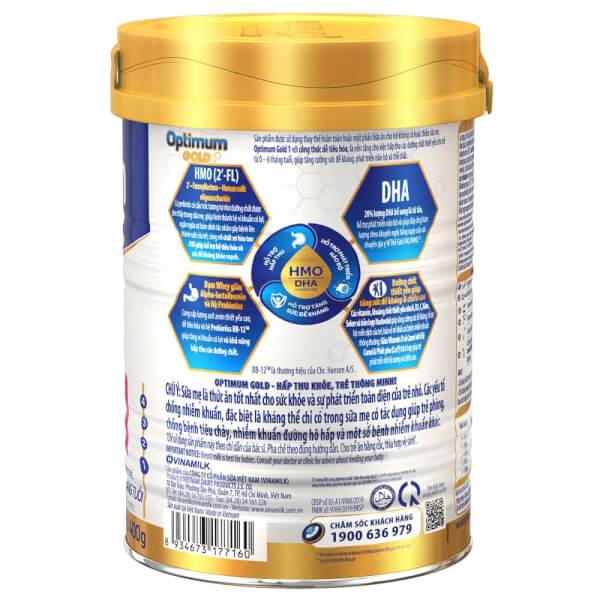 Sữa Vinamilk Optimum Gold 1 400g (0-6 tháng)