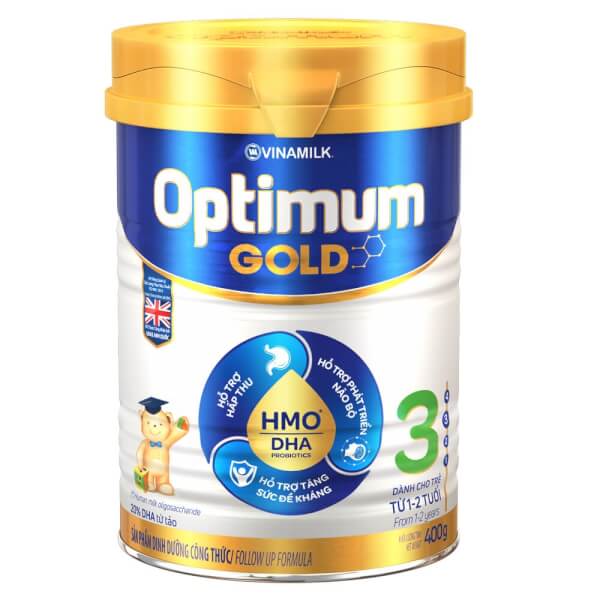 Sữa bột Vinamilk Optimum Gold 3, 400g