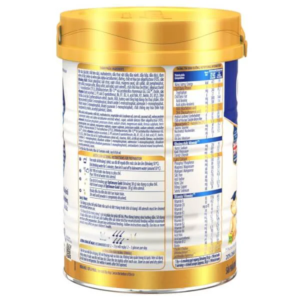 Sữa bột Vinamilk Optimum Gold 3, 400g