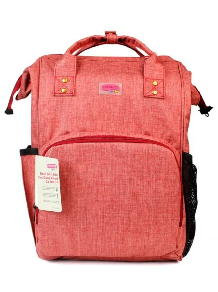 Balo Bỉm Sữa ConCung Good đỏ san hô