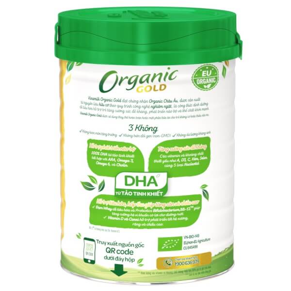 Sữa Vinamilk Organic Gold 1 850g (0-6 tháng)