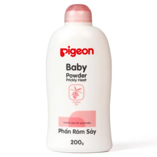 Phấn rôm sảy Pigeon nắp màu 200g