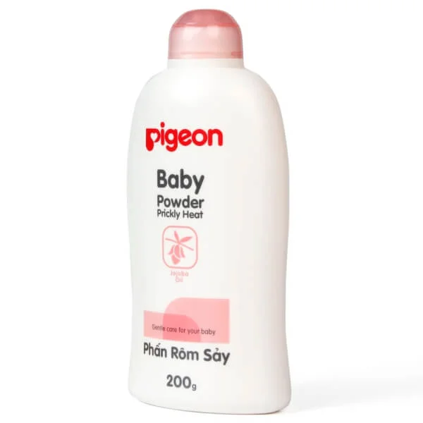 Phấn rôm sảy Pigeon nắp màu 200g