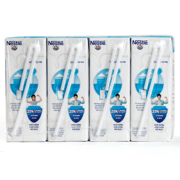 Thực Phẩm Bổ Sung Sữa Tiệt Trùng Nestlé Bear Brand 180ml (Thùng 12 lốc)