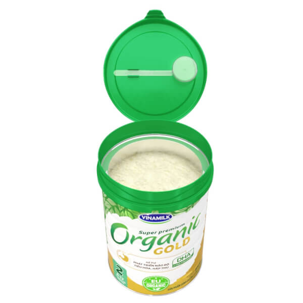 Combo 2 lon Sữa Vinamilk Organic Gold 2 800g (6-12 tháng)