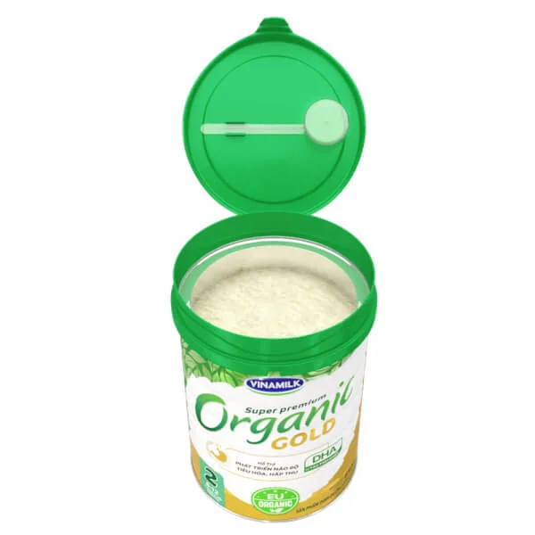 Combo 2 lon Sữa Vinamilk Organic Gold 2 800g (6-12 tháng)