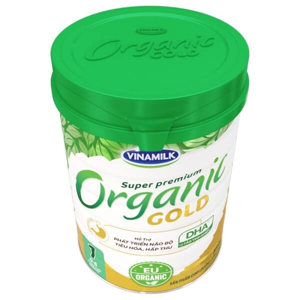 Combo 2 lon Sữa Vinamilk Organic Gold 1 850g (0-6 tháng)