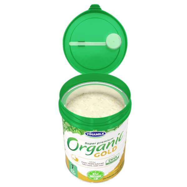 Combo 2 lon Sữa Vinamilk Organic Gold 1 850g (0-6 tháng)