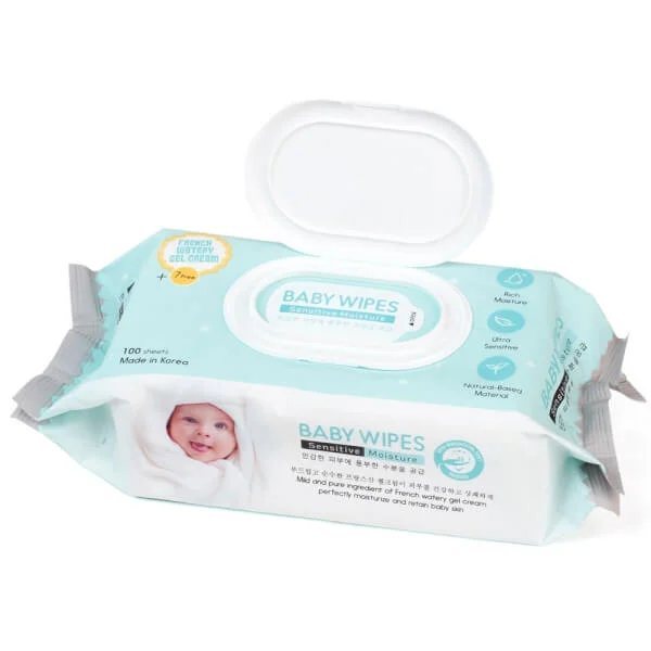 Khăn ướt ConCung Gentle Care Hàn Quốc cho da nhạy cảm, 100 tờ (màu xanh)