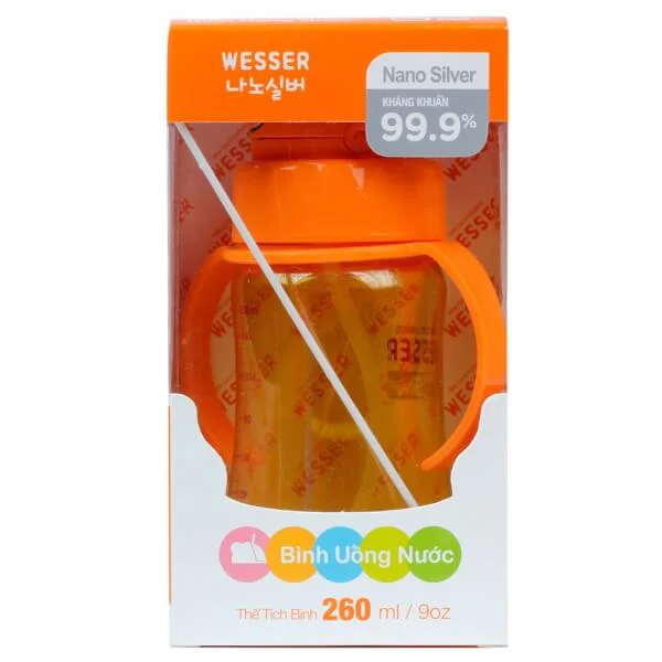 Bình uống nước Wesser 260ml