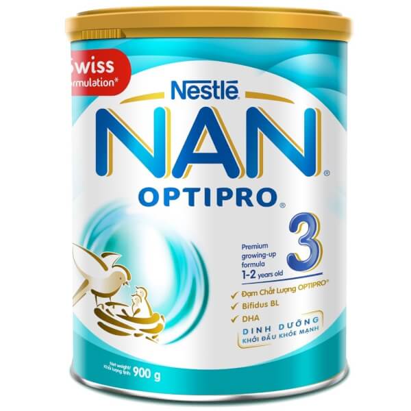 Sữa Nan Optipro 3 900g (1-2 tuổi)