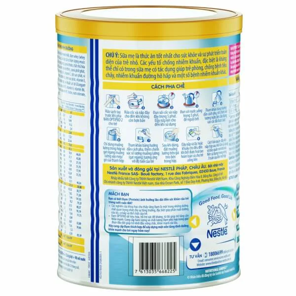 Sữa Nan Optipro 2 400g (6-12 tháng)