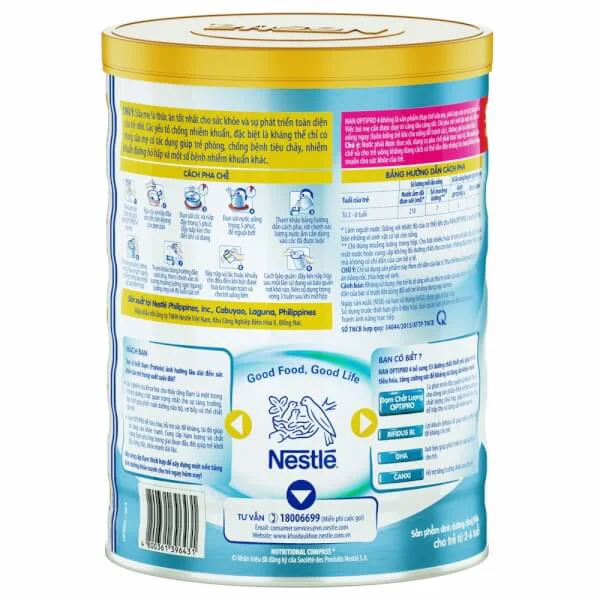 Sữa Nan Optipro 4 900g (2-6 tuổi)