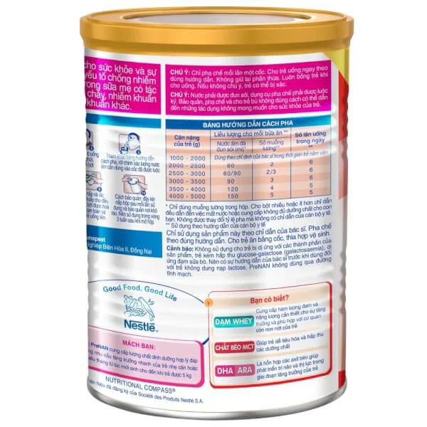 Sản phẩm dinh dưỡng Nestle PreNan 400g (bé sinh non nhẹ cân)