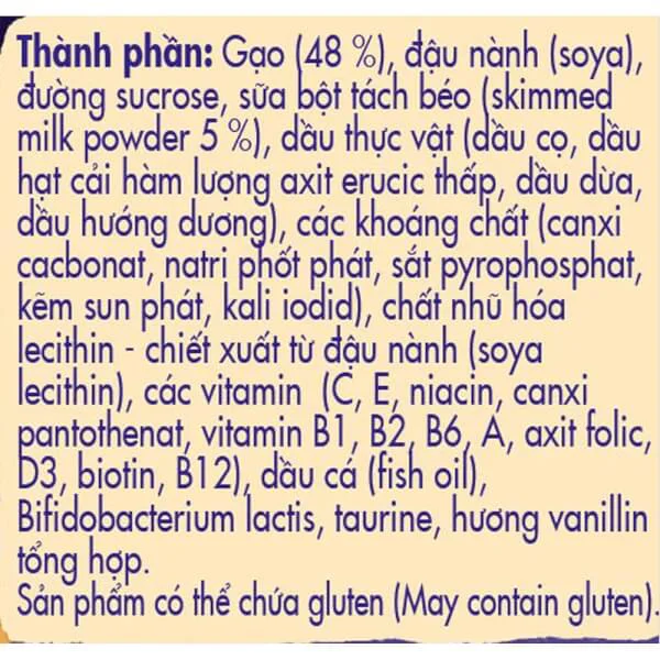 Bột ăn dặm Nestle Gạo sữa dinh dưỡng, 200g