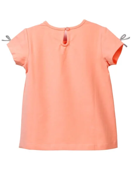 Bộ thun bé gái dài CF G089008 Hồng