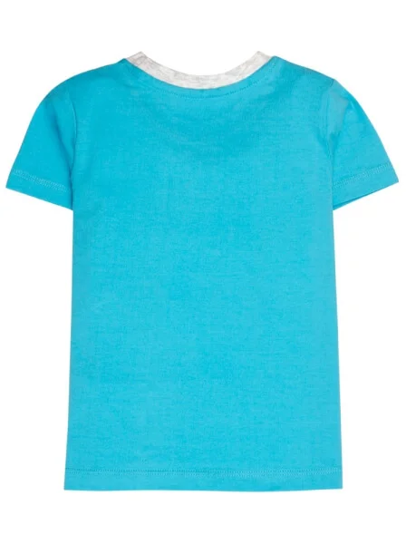 Bộ thun bé trai dài CF B099016 Xanh