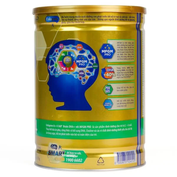 Sữa Enfagrow A+ 4 1.75kg (2-6 tuổi)