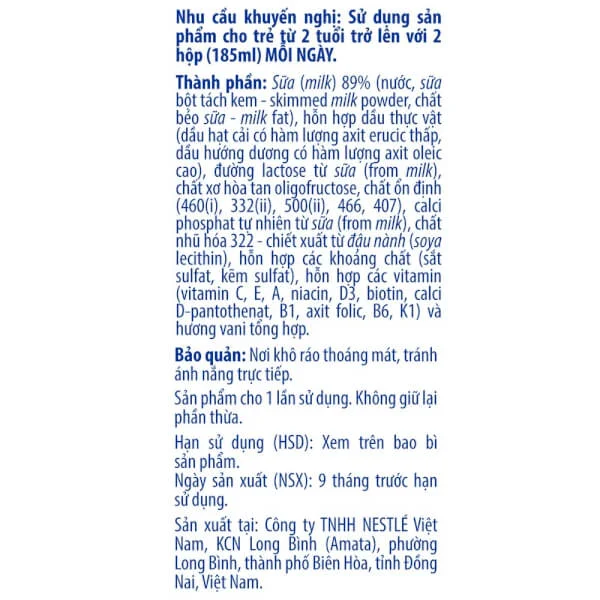 Thực phẩm bổ sung Nestlé NAN OPTIPRO 4 - Thùng 6 lốc