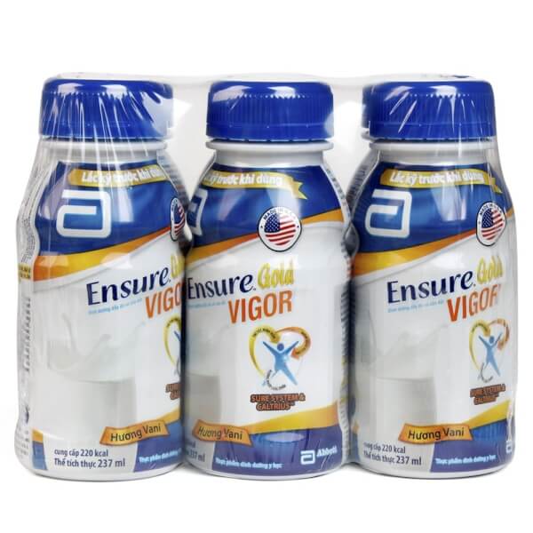 Ensure Gold Vigor - 237ml- Thùng 4 lốc