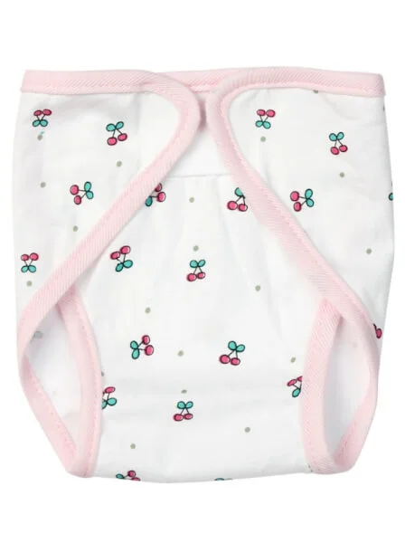 Tã vải sơ sinh dán 5 cái CF (cỡ 1/2/3, Hồng)