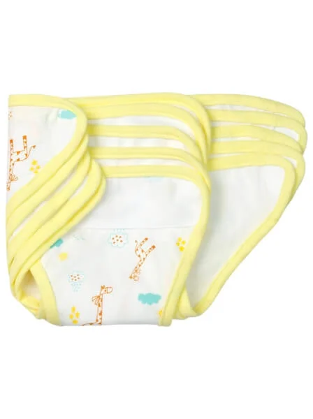 Tã vải sơ sinh dán 5 cái CF (cỡ 1/2/3, Vàng)