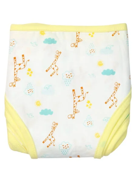 Tã vải sơ sinh dán 5 cái CF (cỡ 1/2/3, Vàng)