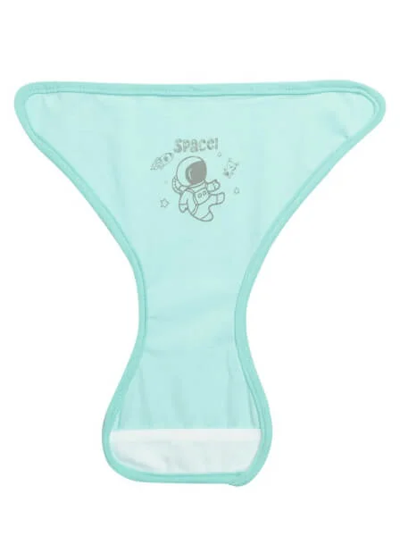 Tã vải sơ sinh dán 5 cái CF (cỡ 1/2/3, Xanh Ngọc)