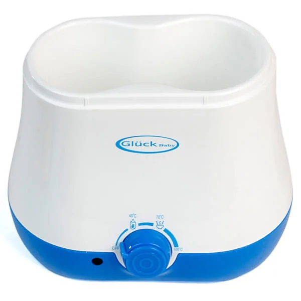 Máy hâm sữa 2 bình Gluck GN05 Xanh da trời (giao màu ngẫu nhiên)