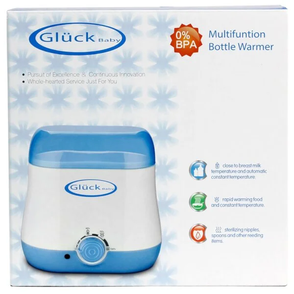 Máy hâm sữa 2 bình Gluck GN05 Xanh da trời (giao màu ngẫu nhiên)