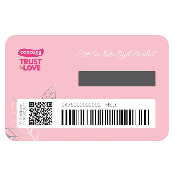 Phiếu quà tặng trị giá 200.000