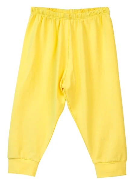 Bộ thun bé gái dài CF G019004 (2Y,Vàng)