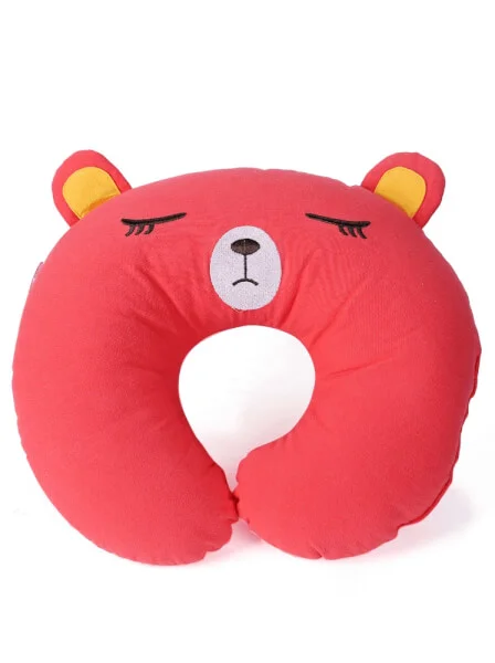 Gối tựa cổ cho bé ConCung Good màu hồng