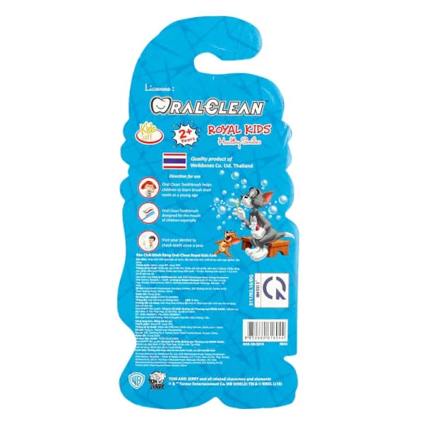 Bàn chải đánh răng Oral Clean Royal Kid Soft màu xanh