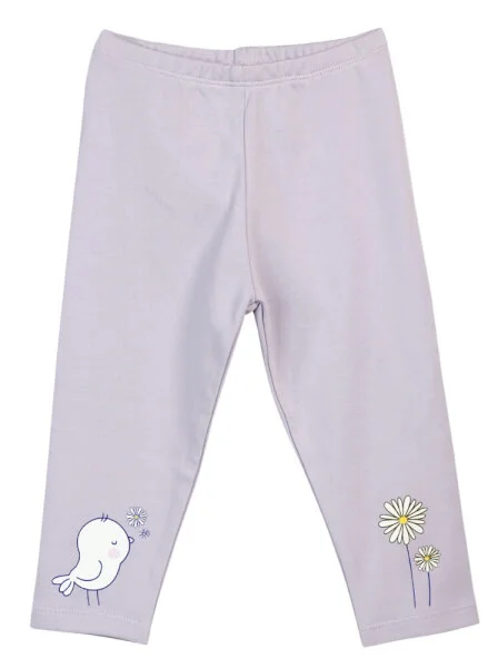 Quần thun bé gái dài CF G119012 (9M,Tím)