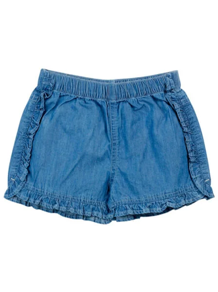 Quần jeans bé gái ngắn CF G109020 Xanh jean