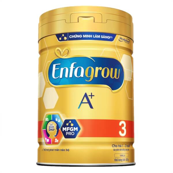 Sữa Enfagrow A+ 3 870g (1-3 tuổi)