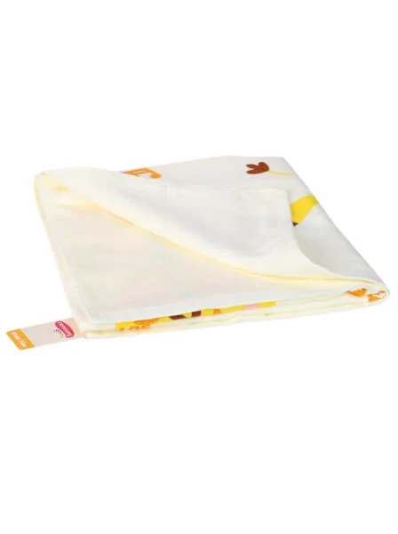 Combo 2 Khăn tắm cotton ConCung Good BM9T màu vàng