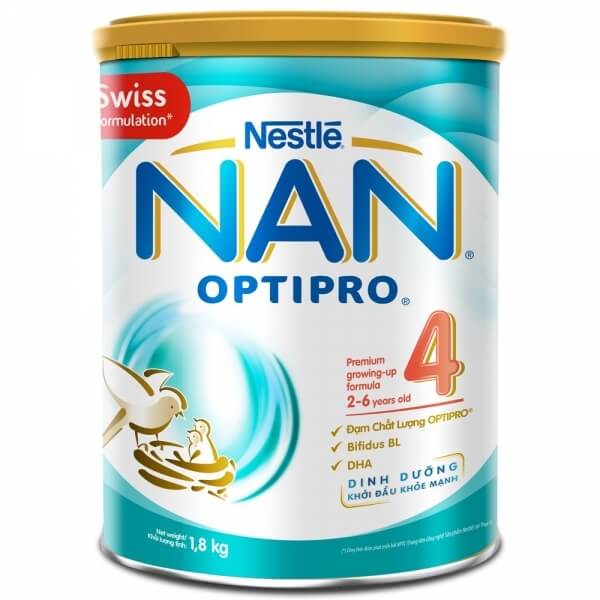 Sữa Nan Optipro 4 1.8kg (2-6 tuổi)