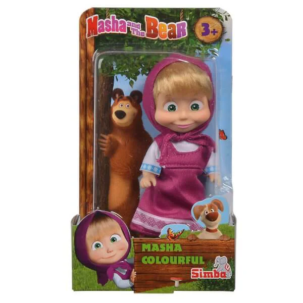 Đồ Chơi Trẻ Em Búp Bê Màu Sắc Masha Colourful, 4-ass.