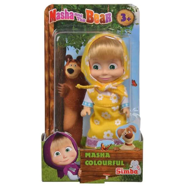 Đồ Chơi Trẻ Em Búp Bê Màu Sắc Masha Colourful, 4-ass.