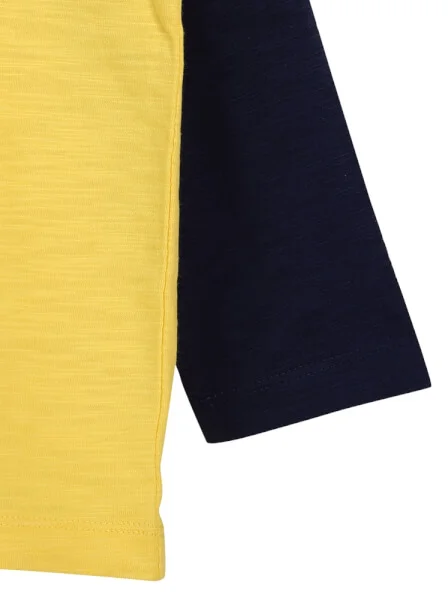 Áo thun bé trai tay dài CF B119019 Vàng