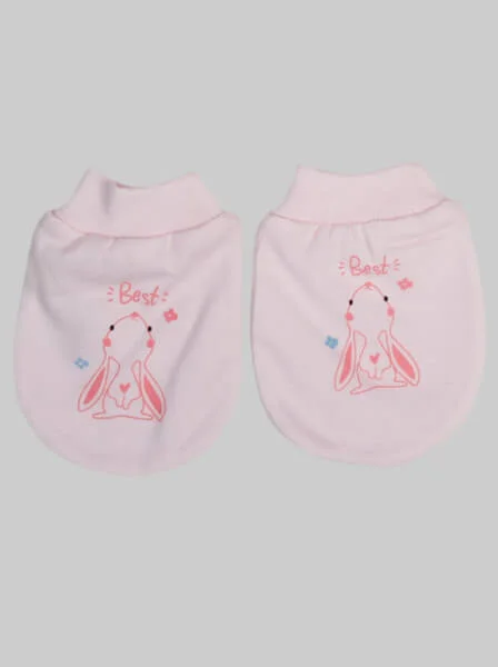 Bộ bao tay chân sơ sinh bo CF I099004 (NB,Hồng)