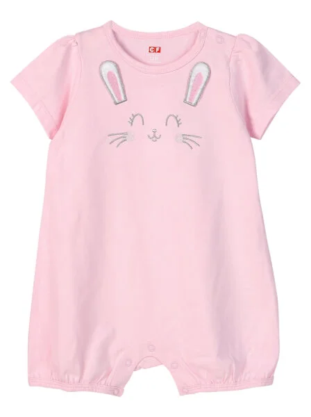 Body bé gái đùi CF G129023 (6M,Hồng)