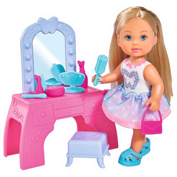 105733231 Đồ Chơi Trẻ Em Búp Bê Bàn Làm Đẹp, EL Beauty Table