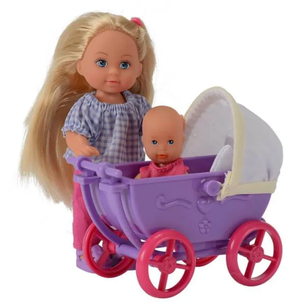 105736241 Đồ Chơi Trẻ Em Búp Bê Chăm Em EL Doll Walk, 2-ass.